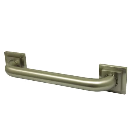 Claremont Contemporary Grab Bar, 34-13/16" L, Brass, Brushed Nickel DR614328